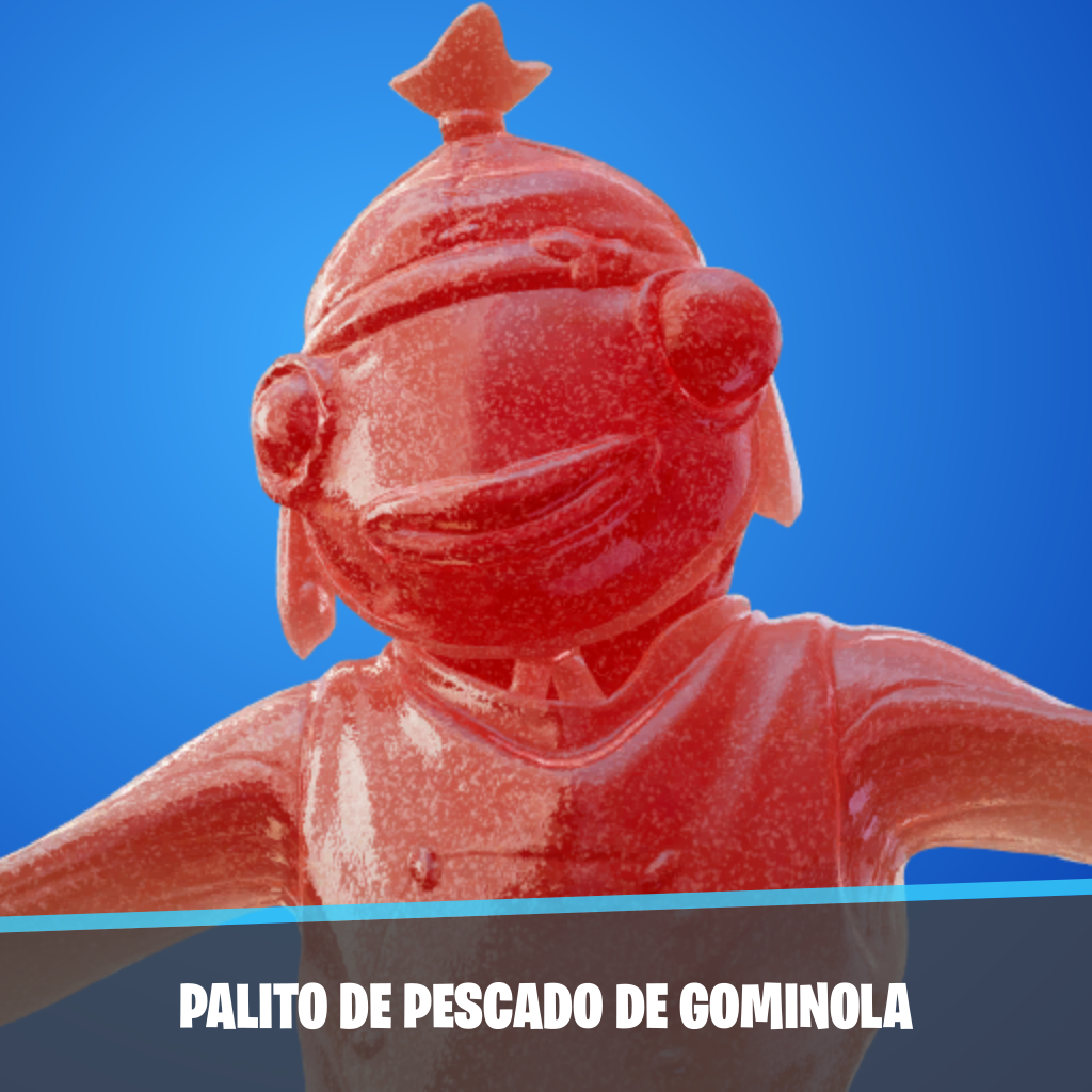 Palito de pescado de gominola